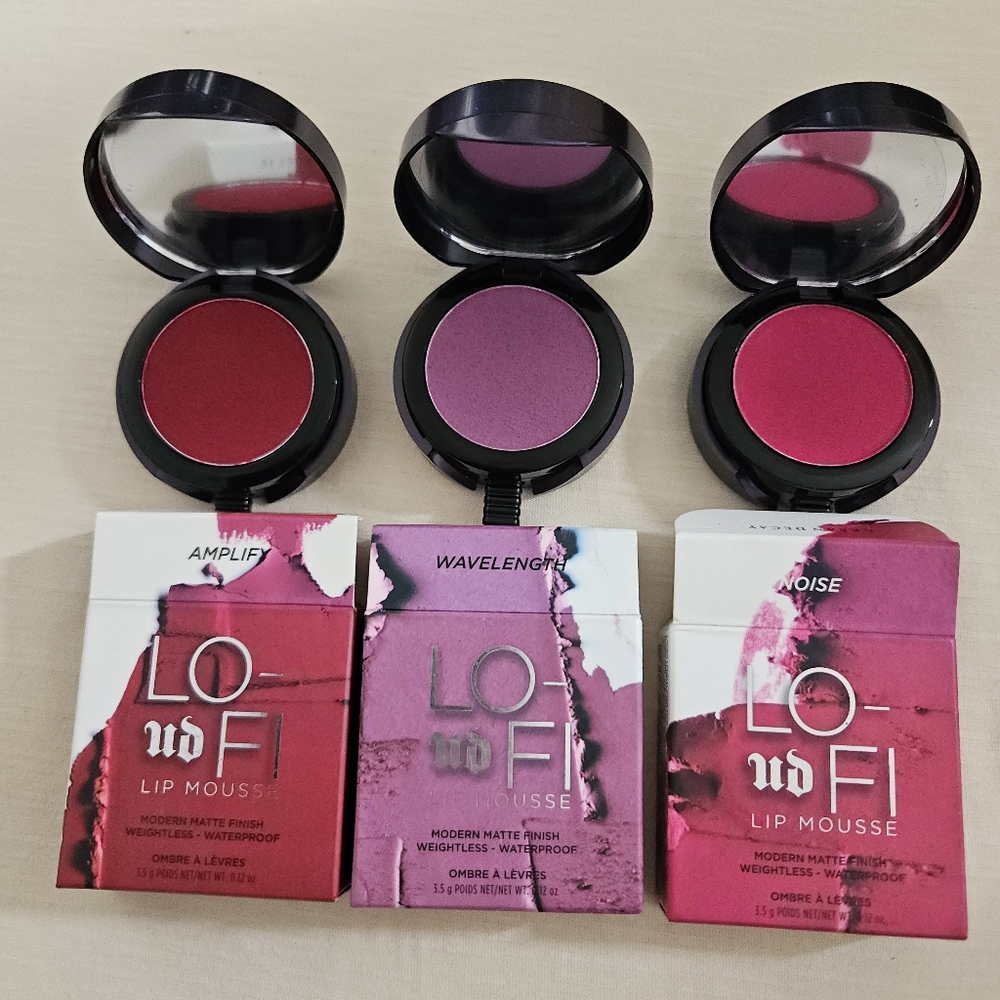 Urban Decay Lo-Fi Lip Mousse NIB Discontinued Choose Your Color